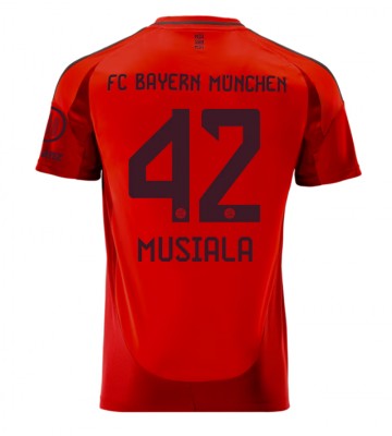 Bayern Munich Jamal Musiala #42 Hemmatröja 2024-25 Kortärmad